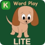 kindergarten kids words lite android application logo